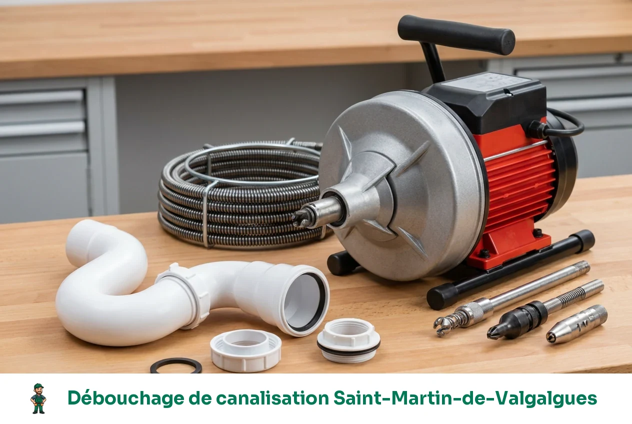 Débouchage de canalisation à Saint-Martin-de-Valgalgues