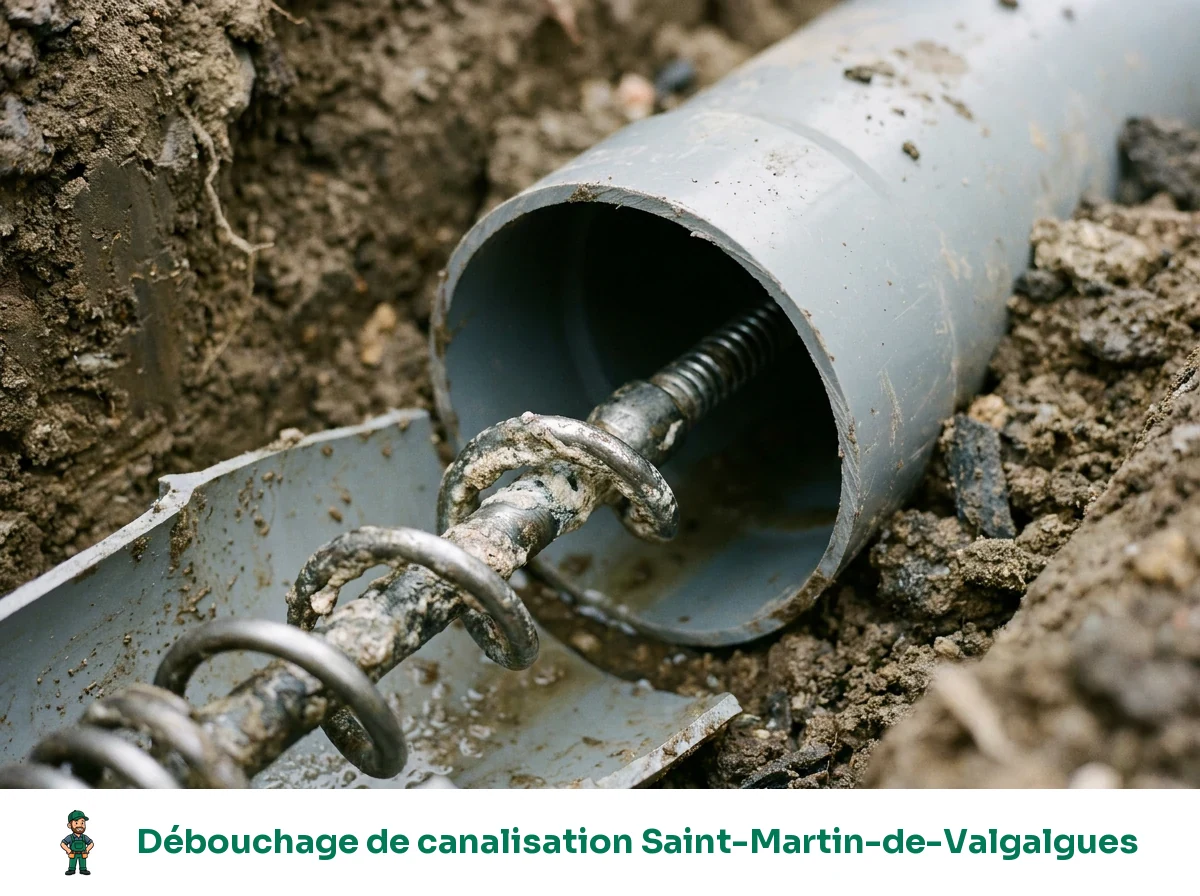 Débouchage de canalisation à Saint-Martin-de-Valgalgues