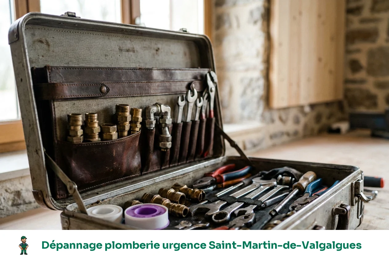 Dépannage plomberie urgence à Saint-Martin-de-Valgalgues