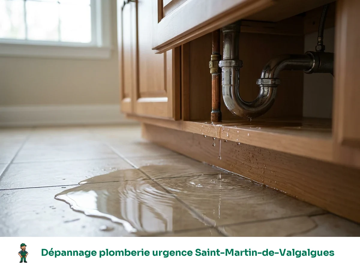 Dépannage plomberie urgence à Saint-Martin-de-Valgalgues