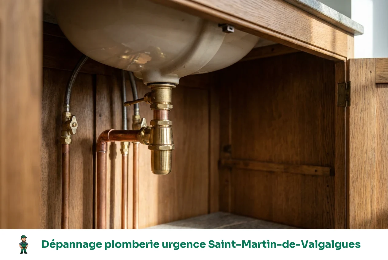 Dépannage plomberie urgence à Saint-Martin-de-Valgalgues