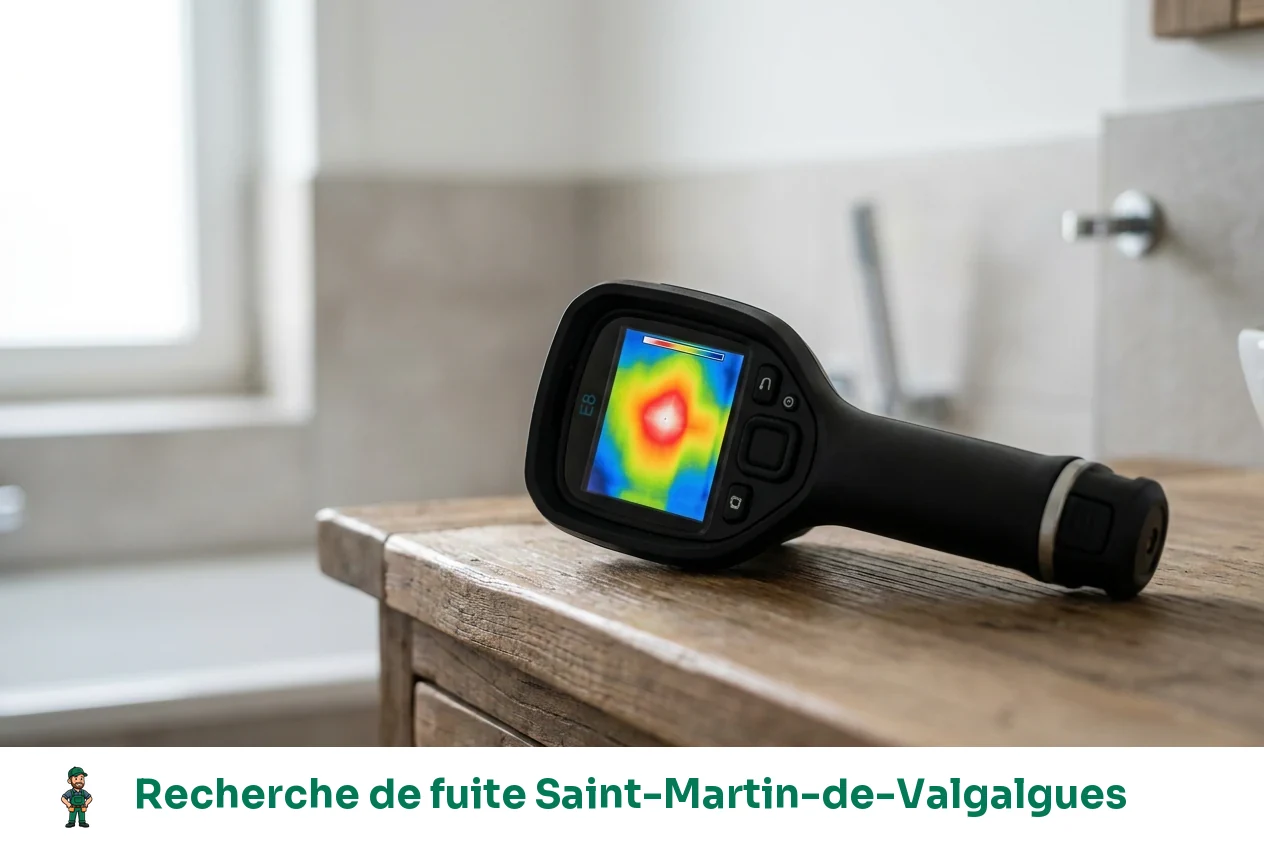 Recherche de fuite à Saint-Martin-de-Valgalgues