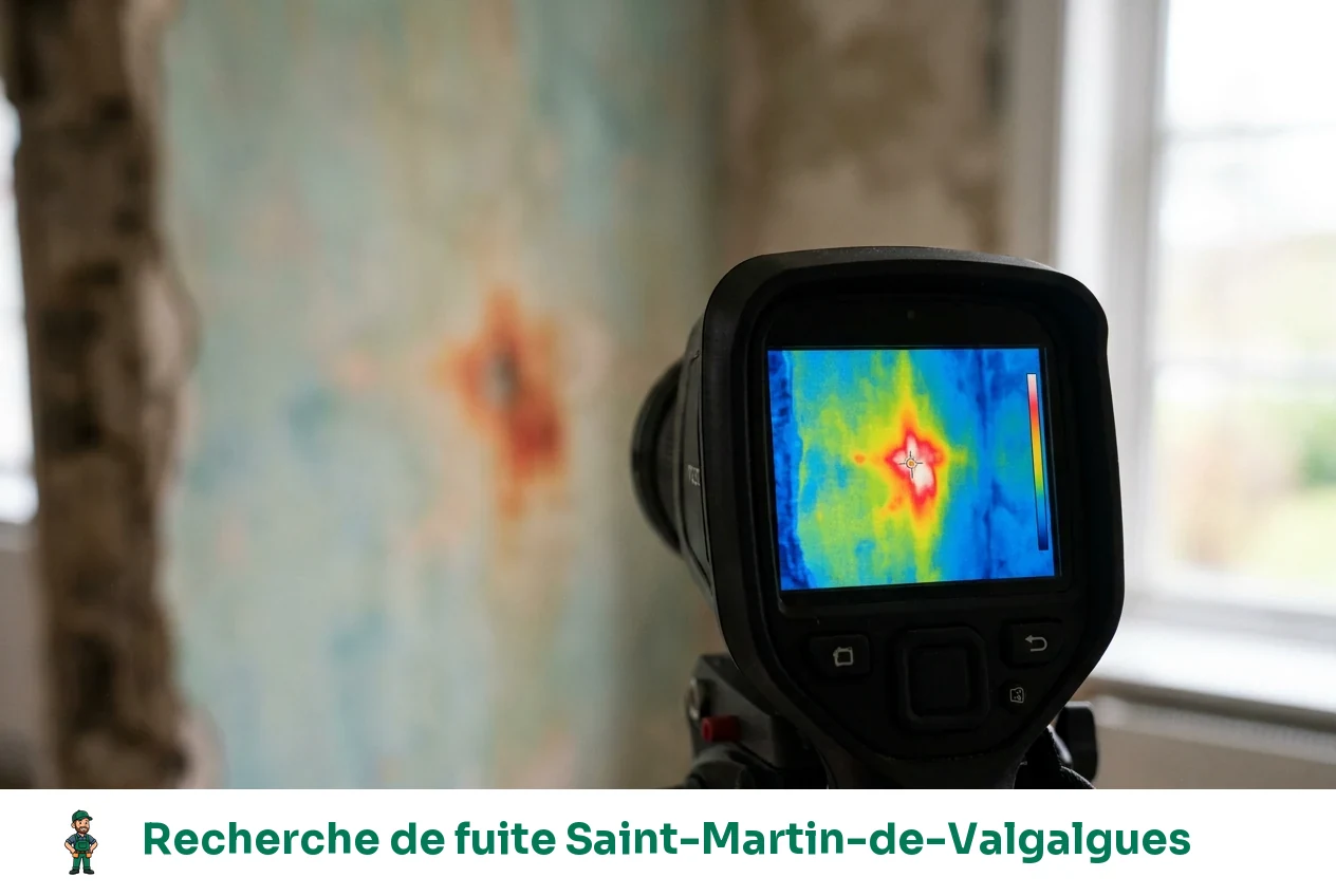 Recherche de fuite à Saint-Martin-de-Valgalgues