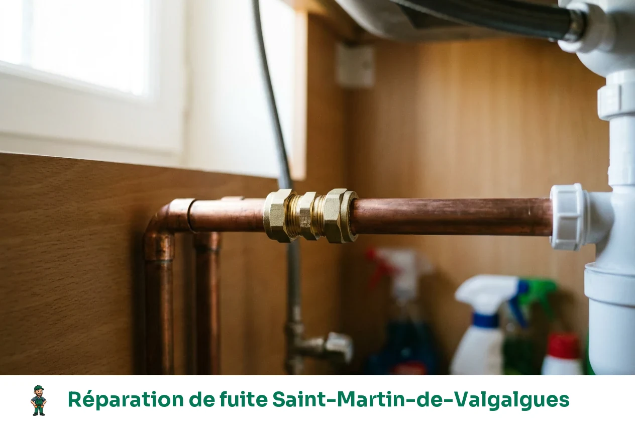 Réparation de fuite à Saint-Martin-de-Valgalgues