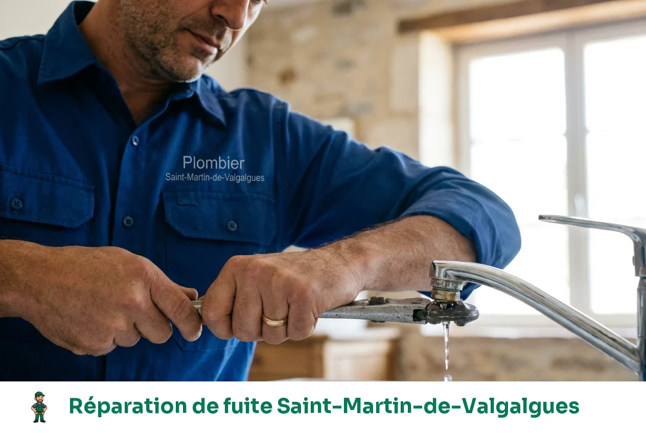 Réparation de fuite à Saint-Martin-de-Valgalgues